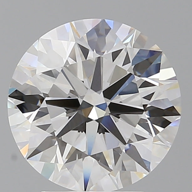 3.60 Carat Round Shaped, Ideal Cut, F Color, VVS2 Clarity, IGI Certified Lab Grown Diamond