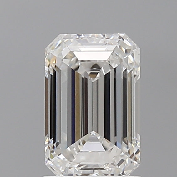 1.60 Carat Emerald Shaped, Ideal Cut, E Color, VVS2 Clarity, IGI Certified Lab Grown Diamond