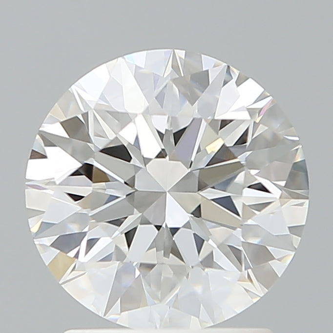 2.06 Carat Round Shaped, Excellent Cut, D Color, VVS2 Clarity, IGI Certified Lab Grown Diamond