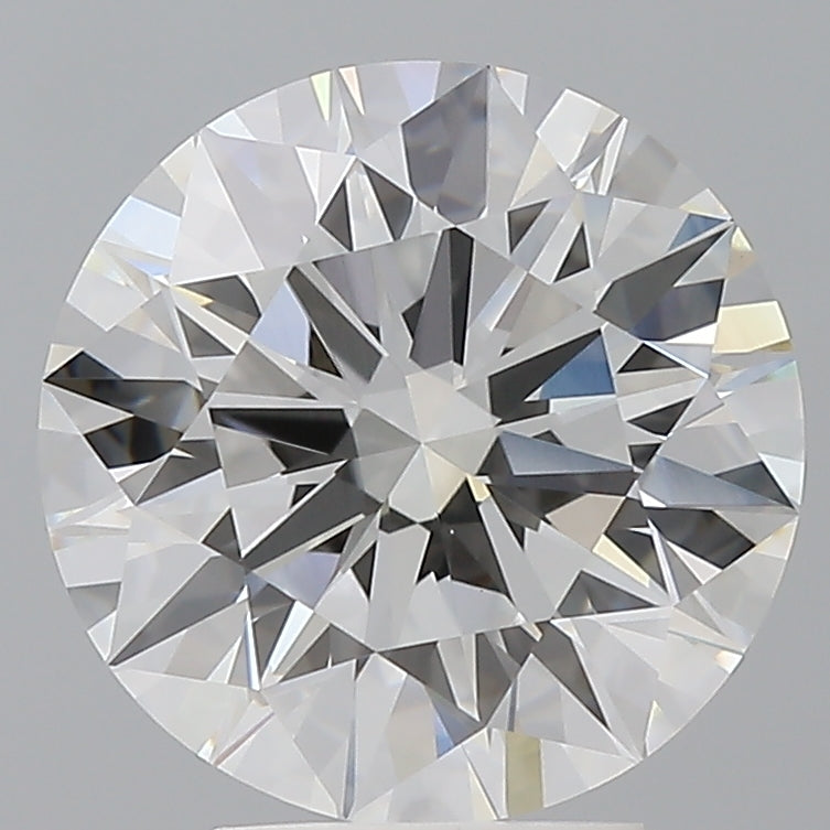 4.52 Carat Round Shaped, Ideal Cut, E Color, VVS2 Clarity, IGI Certified Lab Grown Diamond