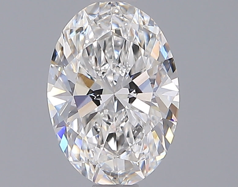 1.34 Carat Oval Shaped, Ideal Cut, F Color, VVS2 Clarity, IGI Certified Lab Grown Diamond