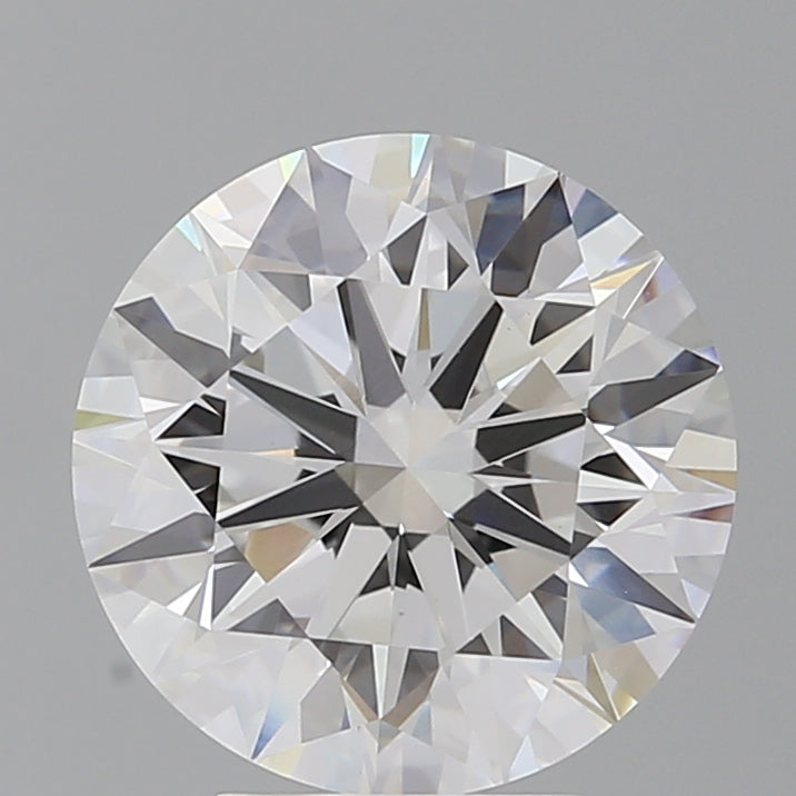 4.50 Carat Round Shaped, Ideal Cut, F Color, VVS2 Clarity, IGI Certified Lab Grown Diamond