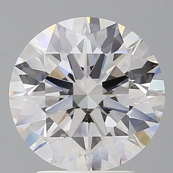 3.09 Carat Round Shaped, Ideal Cut, F Color, VS1 Clarity, IGI Certified Lab Grown Diamond