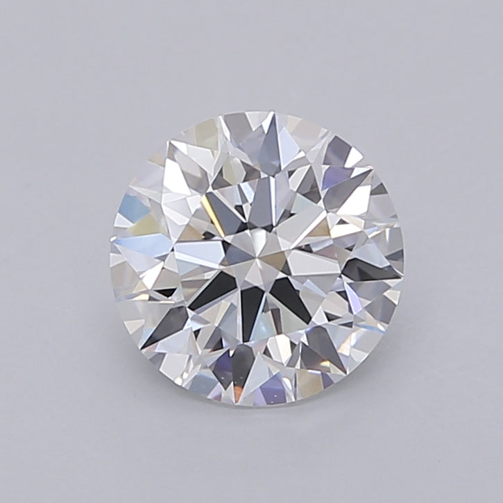 1.53 Carat Round Shaped, Ideal Cut, D Color, VVS2 Clarity, IGI Certified Lab Grown Diamond