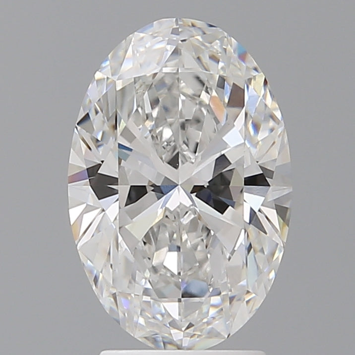 3.02 Carat Oval Shaped, Ideal Cut, E Color, VVS2 Clarity, IGI Certified Lab Grown Diamond
