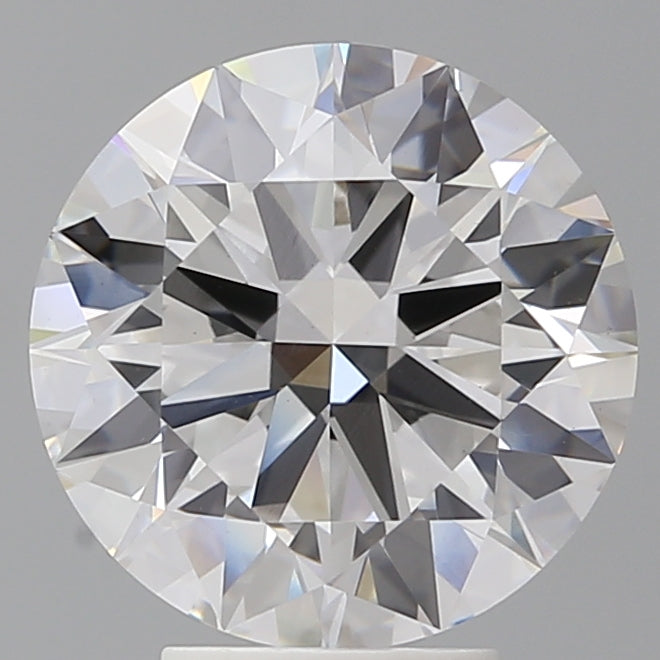 4.55 Carat Round Shaped, Ideal Cut, F Color, VS1 Clarity, IGI Certified Lab Grown Diamond