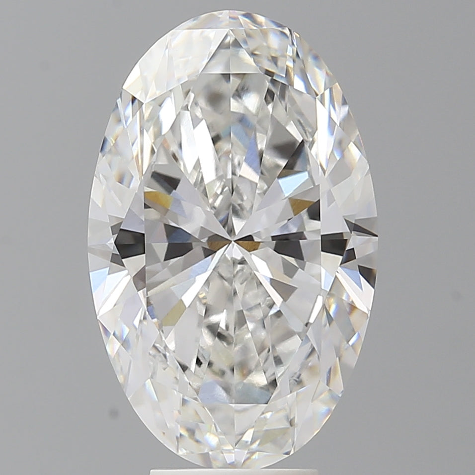 6.58 Carat Oval Shaped, Ideal Cut, E Color, VVS2 Clarity, IGI Certified Lab Grown Diamond