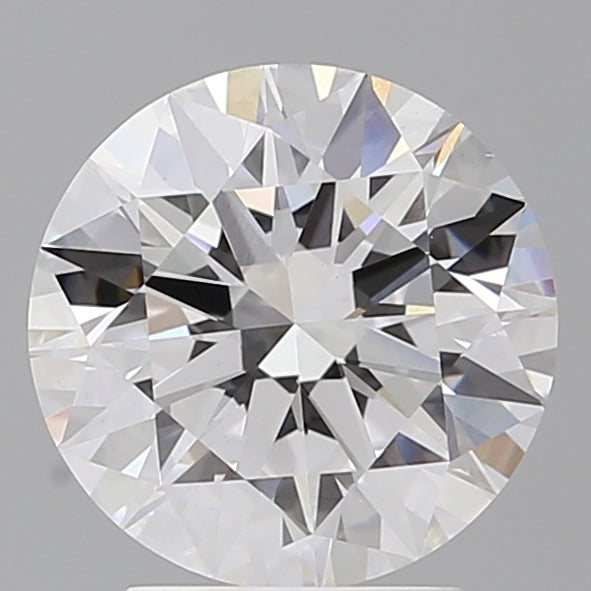 3.02 Carat Round Shaped, Ideal Cut, E Color, VVS2 Clarity, IGI Certified Lab Grown Diamond