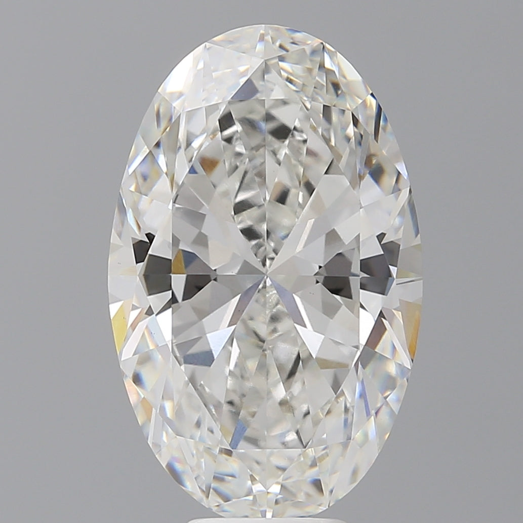 8.09 Carat Oval Shaped, Ideal Cut, F Color, VVS2 Clarity, IGI Certified Lab Grown Diamond