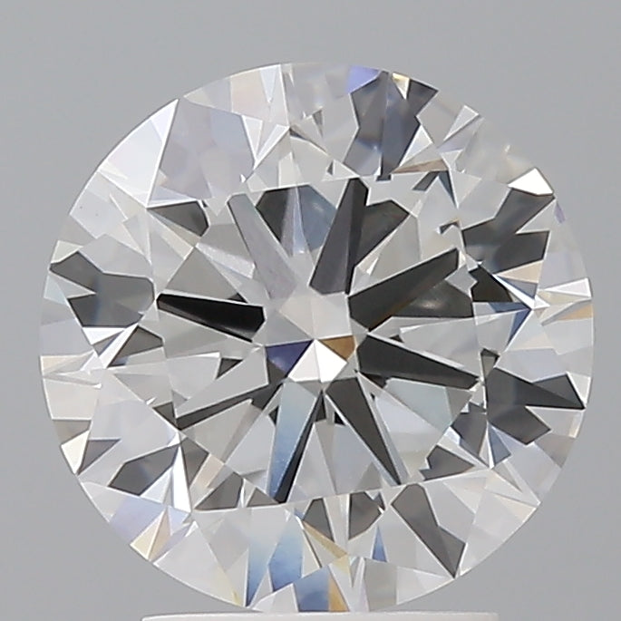 3.01 Carat Round Shaped, Excellent Cut, F Color, VVS2 Clarity, IGI Certified Lab Grown Diamond