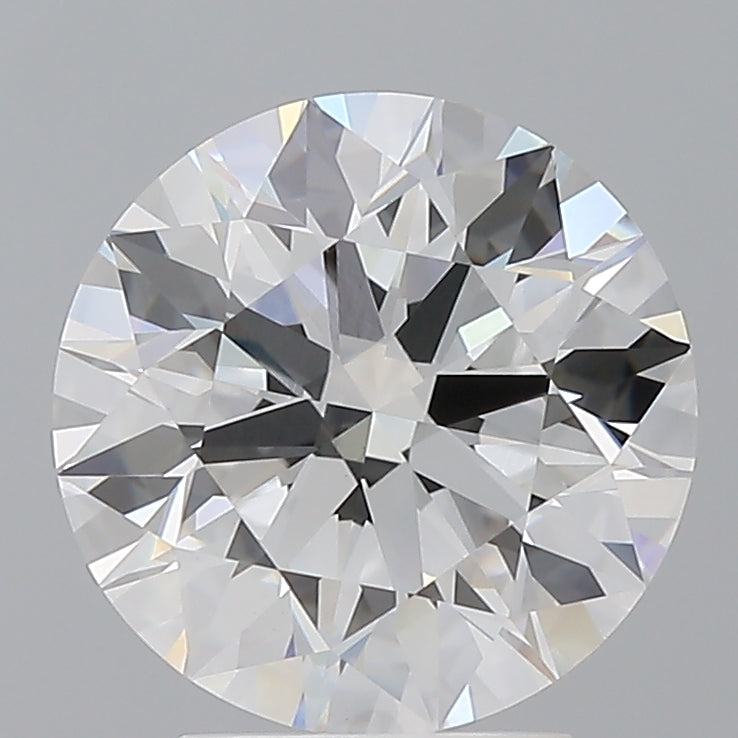 3.59 Carat Round Shaped, Ideal Cut, E Color, VVS2 Clarity, IGI Certified Lab Grown Diamond