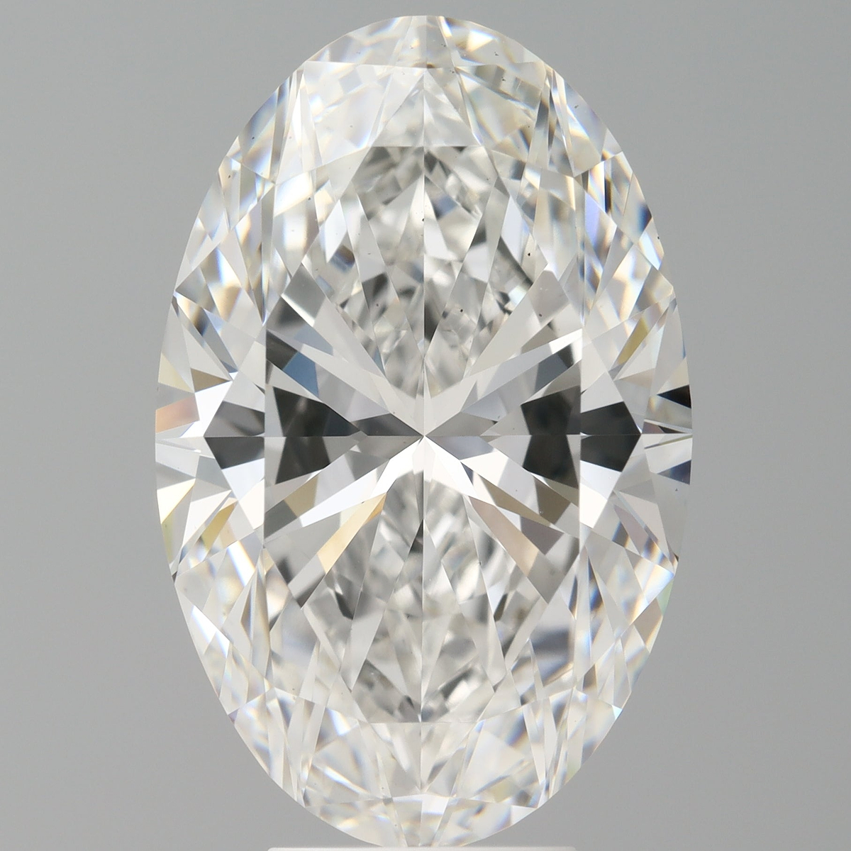 7.06 Carat Oval Shaped, Excellent Cut, E Color, VS2 Clarity, IGI Certified Lab Grown Diamond