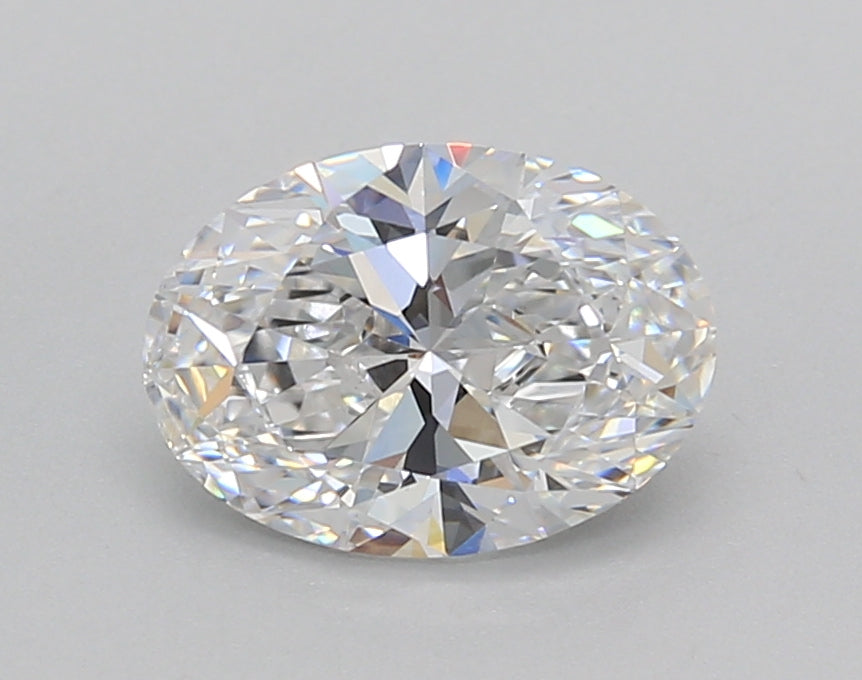 1.52 Carat Oval Shaped, Excellent Cut, D Color, VVS2 Clarity, IGI Certified Lab Grown Diamond