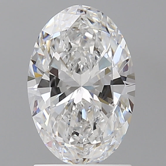 1.56 Carat Oval Shaped, Ideal Cut, D Color, VVS2 Clarity, IGI Certified Lab Grown Diamond