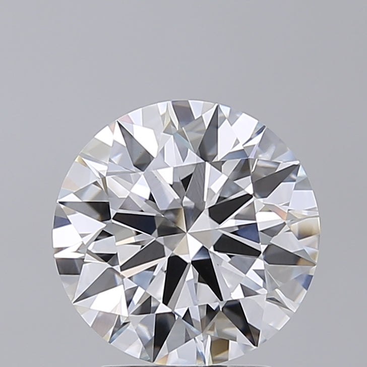 3.02 Carat Round Shaped, Ideal Cut, E Color, VVS2 Clarity, IGI Certified Lab Grown Diamond