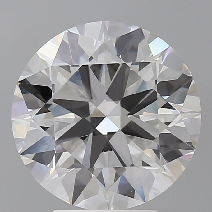 4.60 Carat Round Shaped, Ideal Cut, F Color, VVS2 Clarity, IGI Certified Lab Grown Diamond