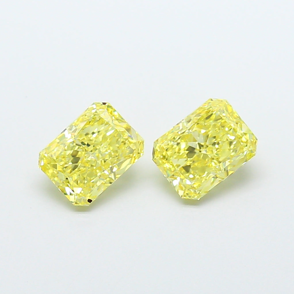 1.51 Carat Radiant Shaped, Ideal Cut, VVS2 Clarity, IGI Certified Lab Grown Diamond