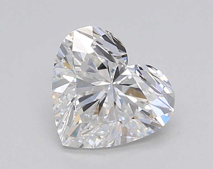 1.02 Carat Heart Shaped, Ideal Cut, E Color, VS1 Clarity, GIA Certified Lab Grown Diamond
