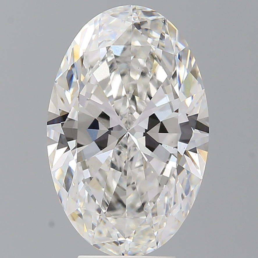 5.55 Carat Oval Shaped, Ideal Cut, F Color, VS1 Clarity, IGI Certified Lab Grown Diamond