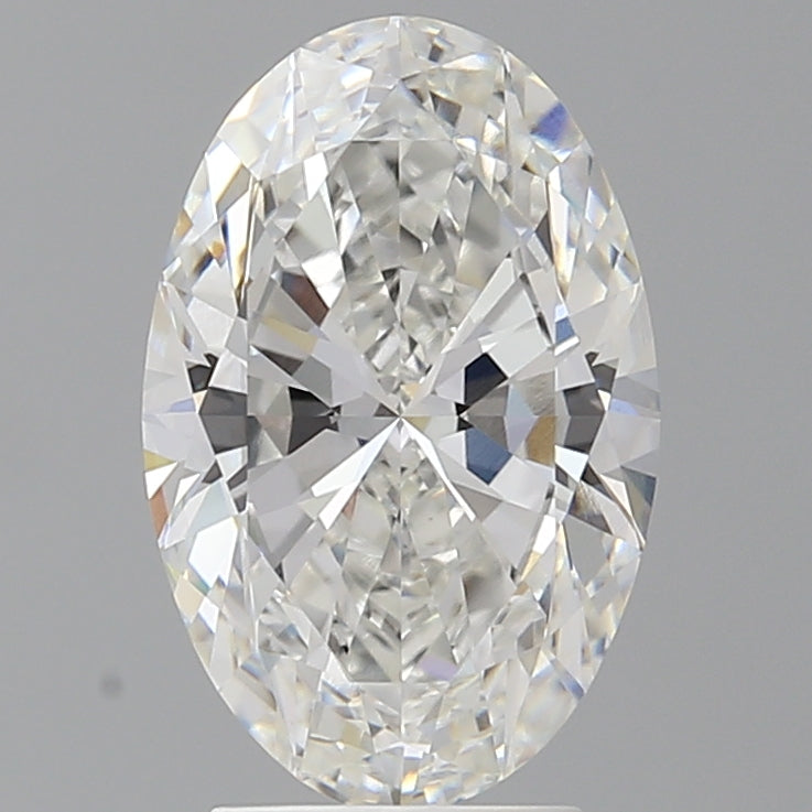 3.51 Carat Oval Shaped, Ideal Cut, F Color, VVS2 Clarity, IGI Certified Lab Grown Diamond