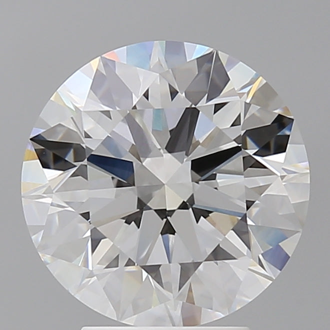 4.02 Carat Round Shaped, Ideal Cut, F Color, VVS2 Clarity, IGI Certified Lab Grown Diamond
