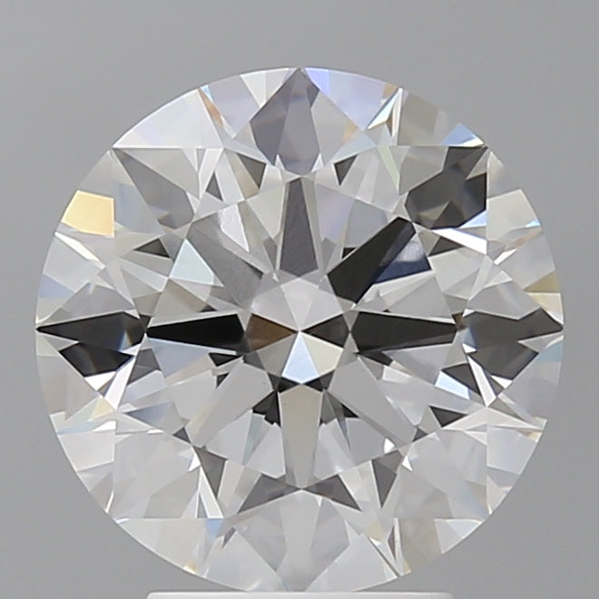 4.10 Carat Round Shaped, Ideal Cut, E Color, VVS2 Clarity, IGI Certified Lab Grown Diamond