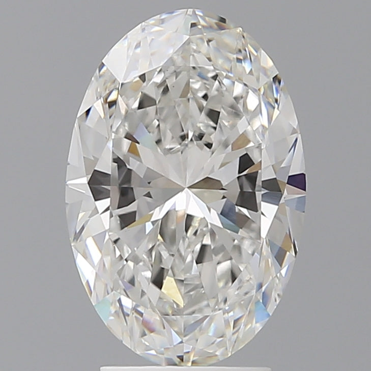 3.58 Carat Oval Shaped, Ideal Cut, E Color, VVS2 Clarity, IGI Certified Lab Grown Diamond