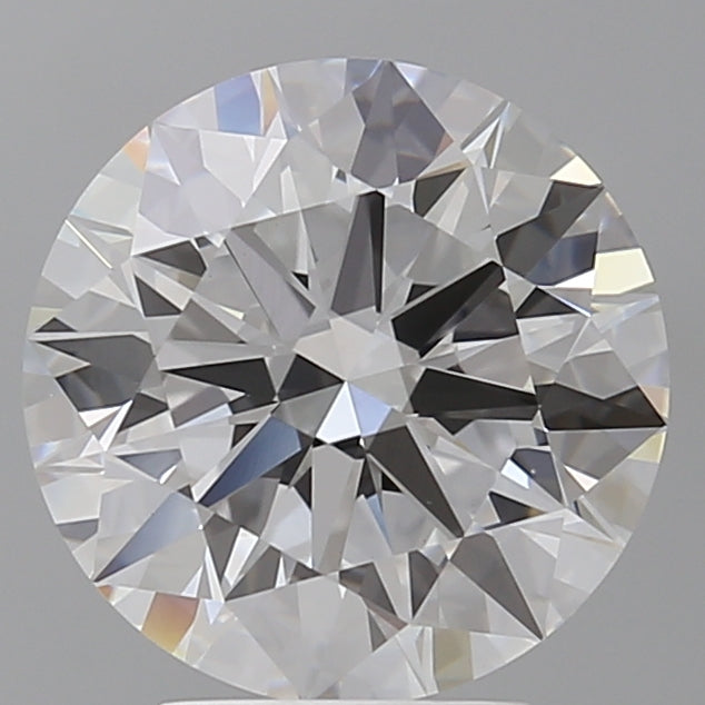 4.03 Carat Round Shaped, Ideal Cut, E Color, VVS2 Clarity, IGI Certified Lab Grown Diamond