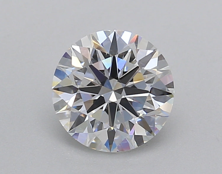 1.02 Carat Round Shaped, Ideal Cut, D Color, VVS2 Clarity, IGI Certified Lab Grown Diamond
