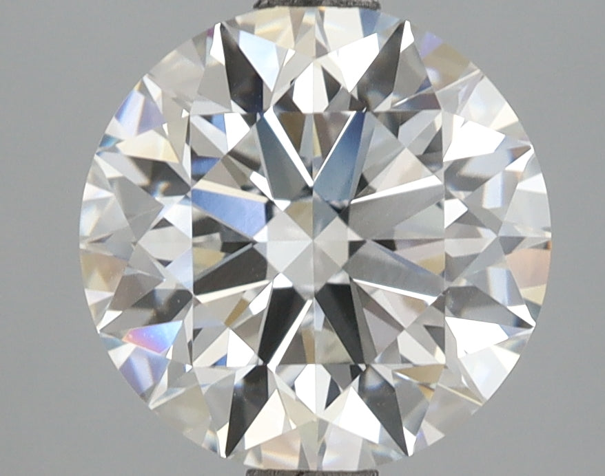 3.22 Carat Round Shaped, Excellent Cut, E Color, VVS2 Clarity, IGI Certified Lab Grown Diamond