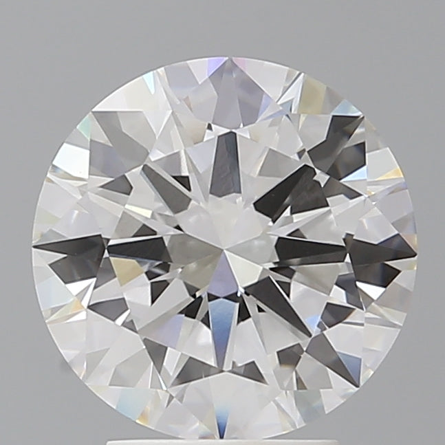 3.54 Carat Round Shaped, Excellent Cut, F Color, VVS2 Clarity, IGI Certified Lab Grown Diamond