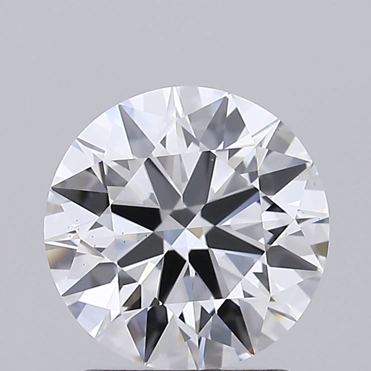 1.59 Carat Round Shaped, Ideal Cut, D Color, VS1 Clarity, IGI Certified Lab Grown Diamond