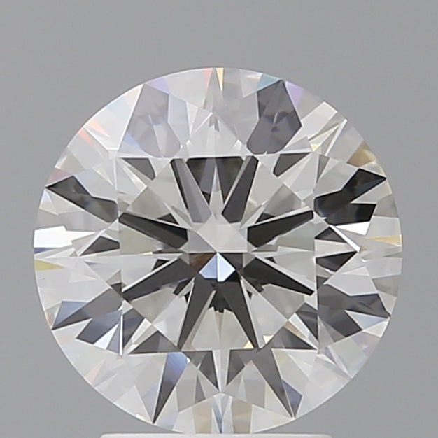 3.09 Carat Round Shaped, Ideal Cut, F Color, VVS2 Clarity, IGI Certified Lab Grown Diamond