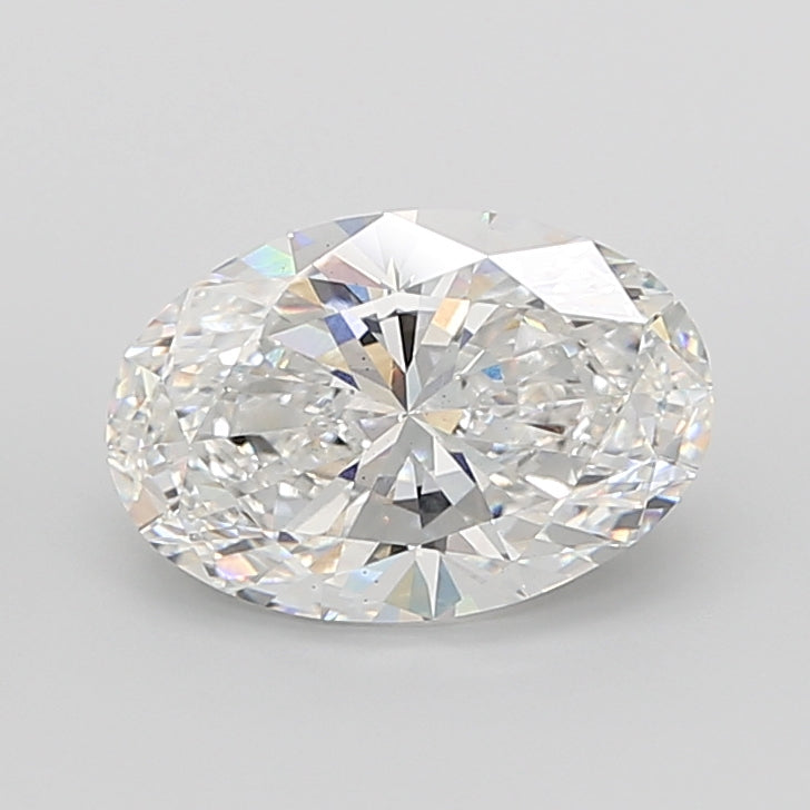 7.05 Carat Oval Shaped, Ideal Cut, E Color, VS2 Clarity, IGI Certified Lab Grown Diamond