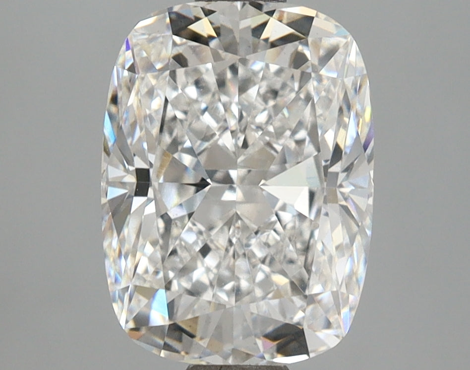 3.06 Carat Cushion Shaped, Ideal Cut, E Color, VS1 Clarity, IGI Certified Lab Grown Diamond