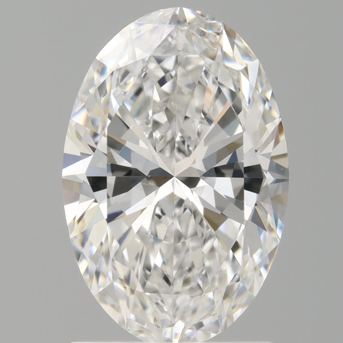 1.59 Carat Oval Shaped, Ideal Cut, D Color, VVS2 Clarity, IGI Certified Lab Grown Diamond