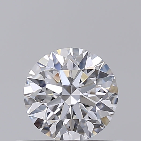 0.52 Carat Round Shaped, Excellent Cut, D Color, VVS2 Clarity, IGI Certified Lab Grown Diamond