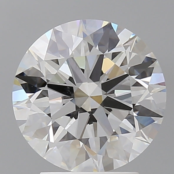 3.03 Carat Round Shaped, Ideal Cut, F Color, VVS2 Clarity, IGI Certified Lab Grown Diamond