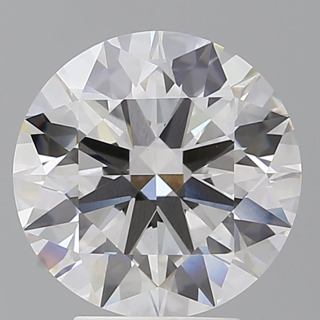 4.04 Carat Round Shaped, Ideal Cut, F Color, VS1 Clarity, IGI Certified Lab Grown Diamond