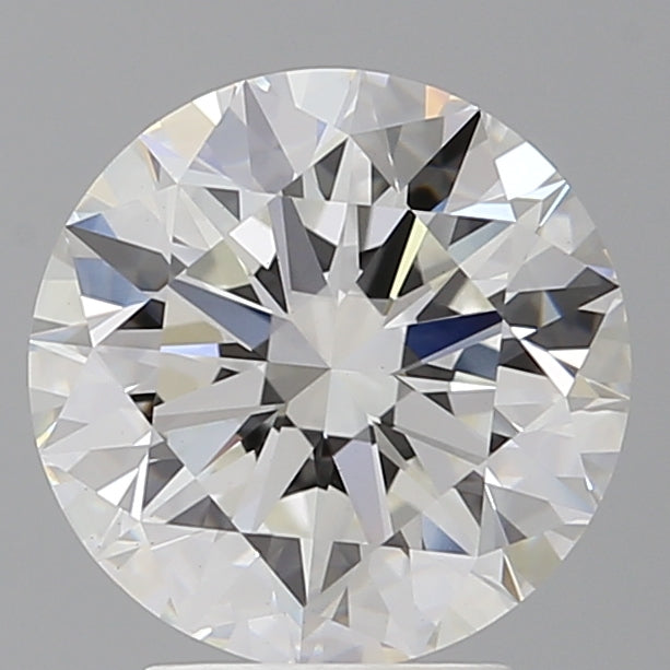 3.52 Carat Round Shaped, Excellent Cut, F Color, VVS2 Clarity, IGI Certified Lab Grown Diamond