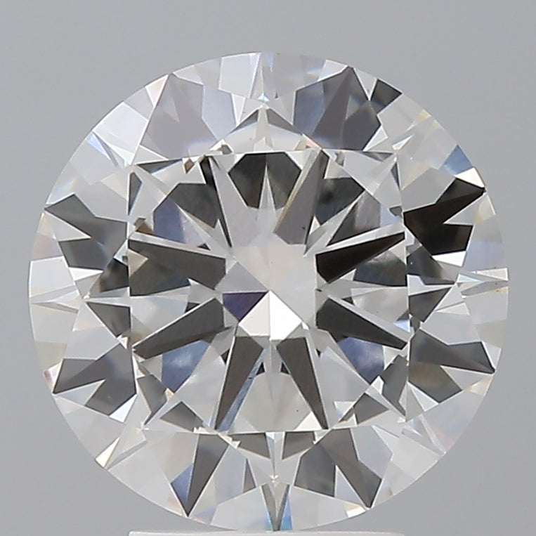 4.03 Carat Round Shaped, Excellent Cut, F Color, VS1 Clarity, IGI Certified Lab Grown Diamond