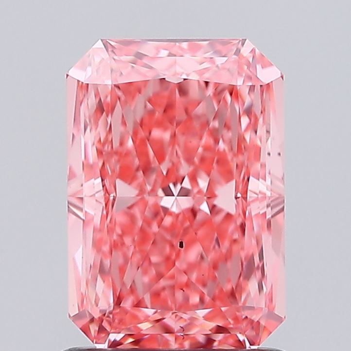 1.28 Carat Radiant Shaped, Excellent Cut, VS2 Clarity, IGI Certified Lab Grown Diamond
