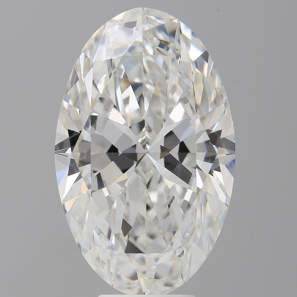 8.08 Carat Oval Shaped, Ideal Cut, F Color, VS1 Clarity, IGI Certified Lab Grown Diamond