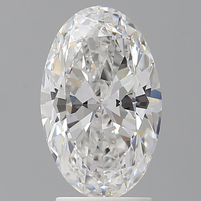 2.57 Carat Oval Shaped, Ideal Cut, E Color, VS1 Clarity, IGI Certified Lab Grown Diamond