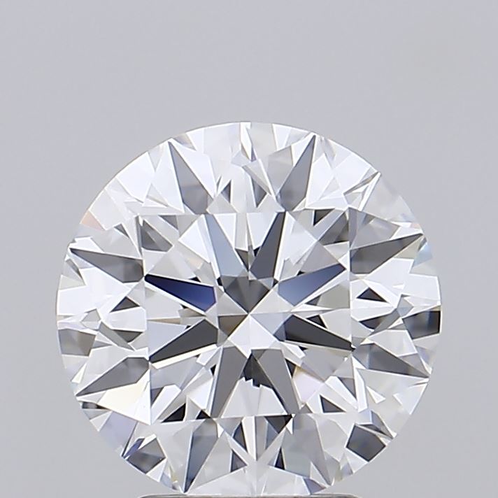 2.71 Carat Round Shaped, Excellent Cut, D Color, IF Clarity, IGI Certified Lab Grown Diamond