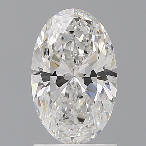 1.50 Carat Oval Shaped, Ideal Cut, E Color, VS1 Clarity, IGI Certified Lab Grown Diamond