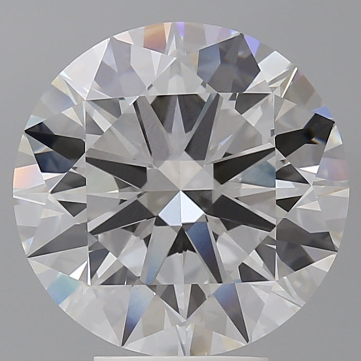 5.58 Carat Round Shaped, Excellent Cut, E Color, VVS2 Clarity, IGI Certified Lab Grown Diamond