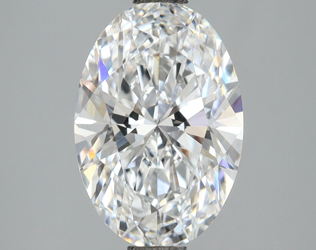 2.52 Carat Oval Shaped, Ideal Cut, E Color, VVS2 Clarity, IGI Certified Lab Grown Diamond