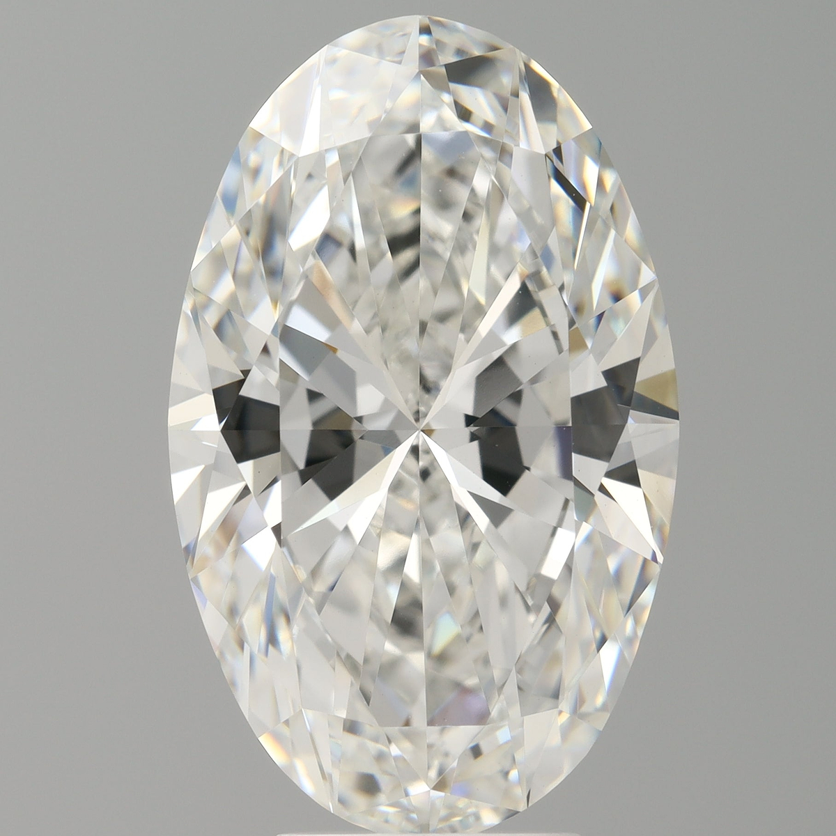 6.06 Carat Oval Shaped, Ideal Cut, E Color, VVS2 Clarity, IGI Certified Lab Grown Diamond