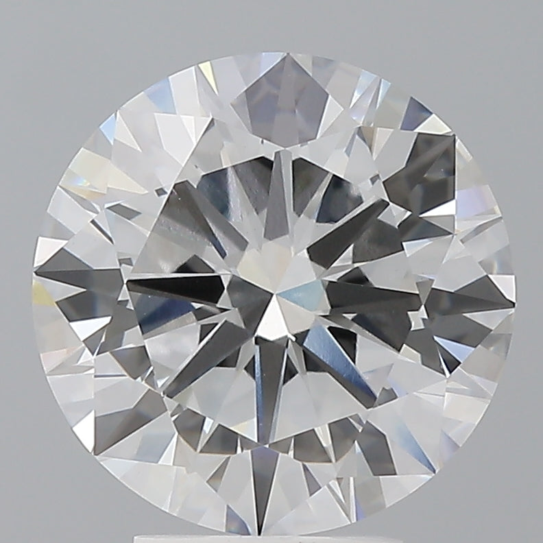 4.54 Carat Round Shaped, Excellent Cut, E Color, VVS2 Clarity, IGI Certified Lab Grown Diamond